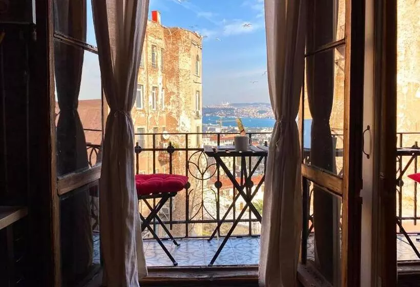 Entire Apartment With Amazing Seaview Terrace Near Galata Tower
