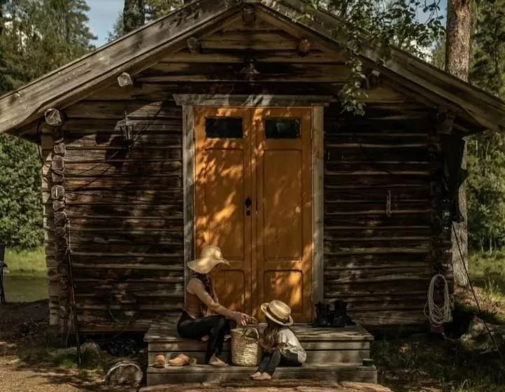 ペンション Cabin By Byske River Surrounded By The Forest