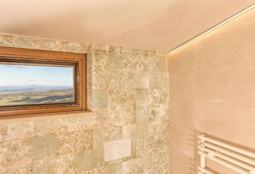 פנסיון Palazzo Falcinelli Luxury Room In Montepulciano Center With Elevator