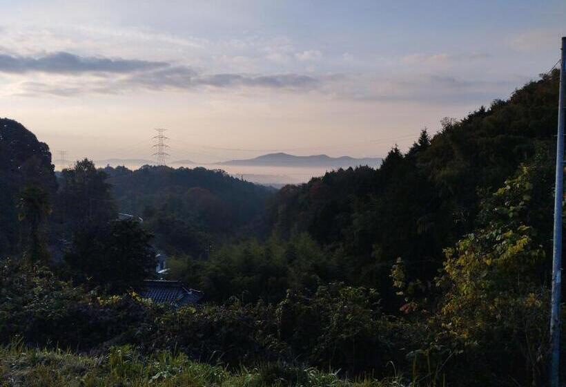 膳宿费 標高400メートル古民家一棟貸しナノビレッジ岡山