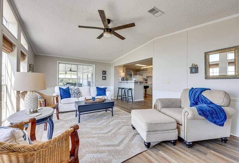 St Augustine Home W/ Dock & Lift On St Johns River