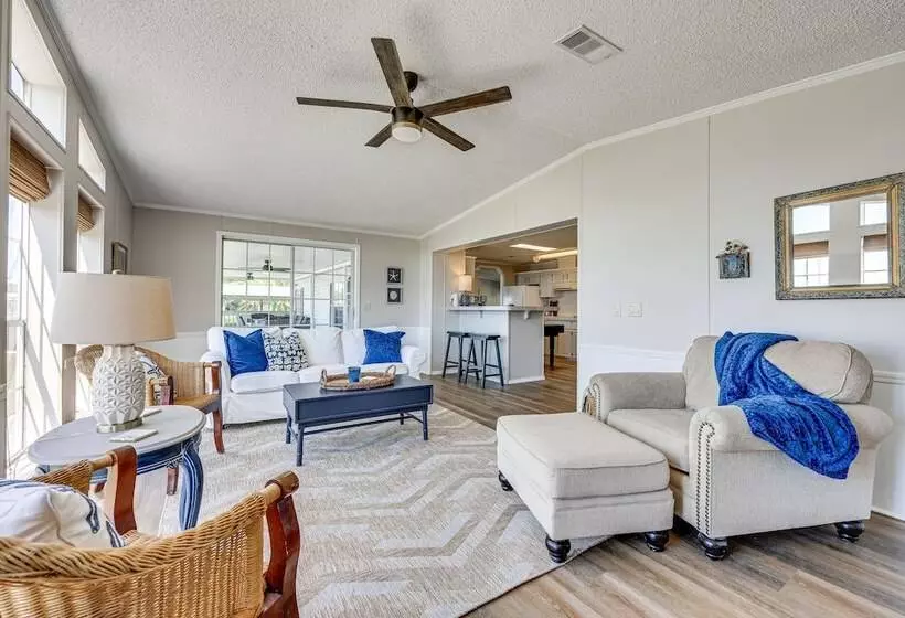 St Augustine Home W/ Dock & Lift On St Johns River