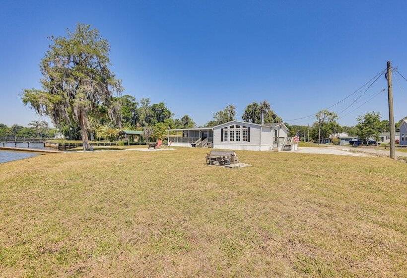 St Augustine Home W/ Dock & Lift On St Johns River