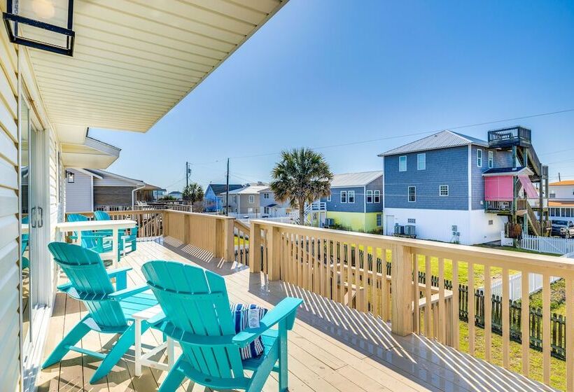 Atlantic Beach Home W/ Deck & Grill: Walk To Beach