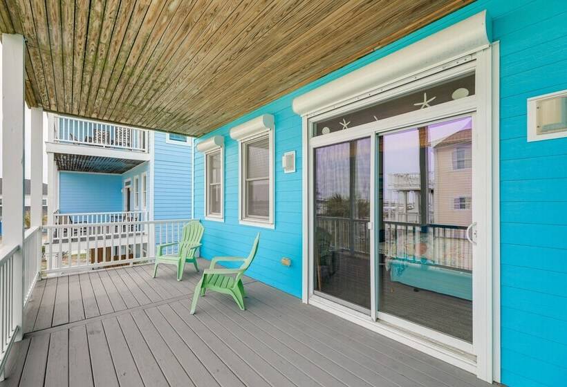 Atlantic Beach Retreat W/ 2 Decks: Steps To Beach!