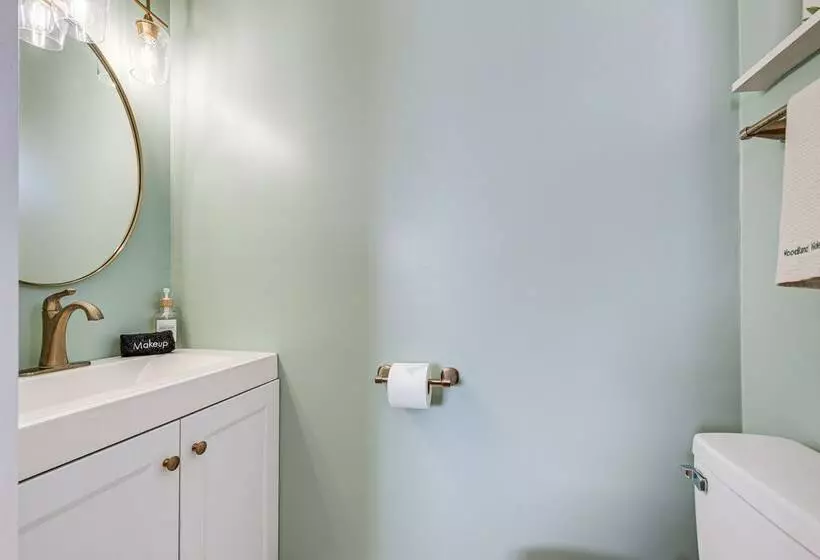 Game Room & Fire Pit: Chic Pocono Pines Home!