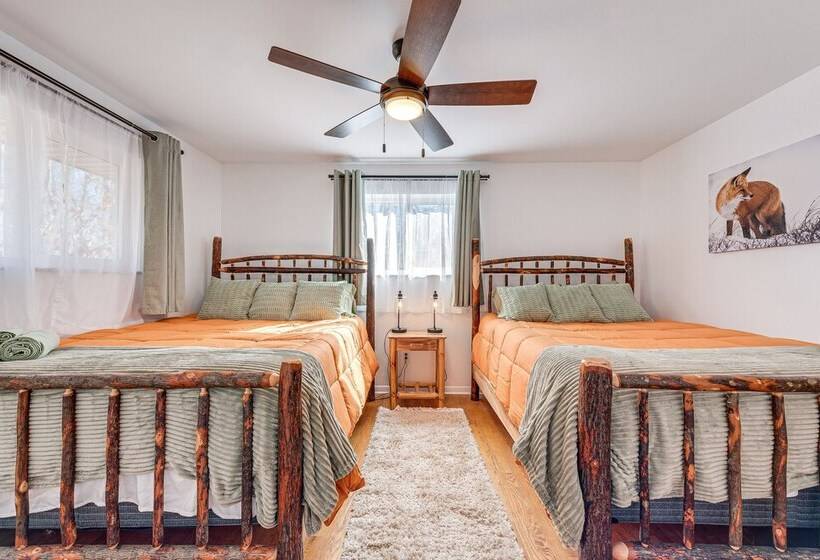 Game Room & Fire Pit: Chic Pocono Pines Home!