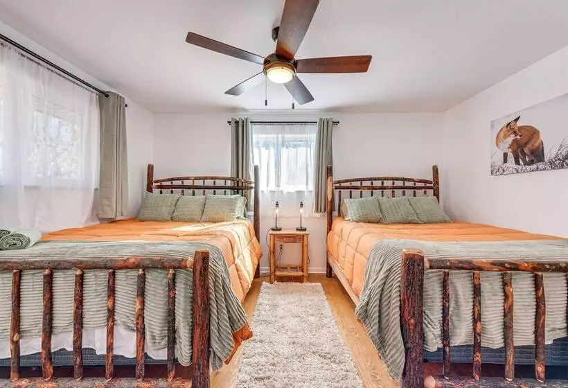 Game Room & Fire Pit: Chic Pocono Pines Home!