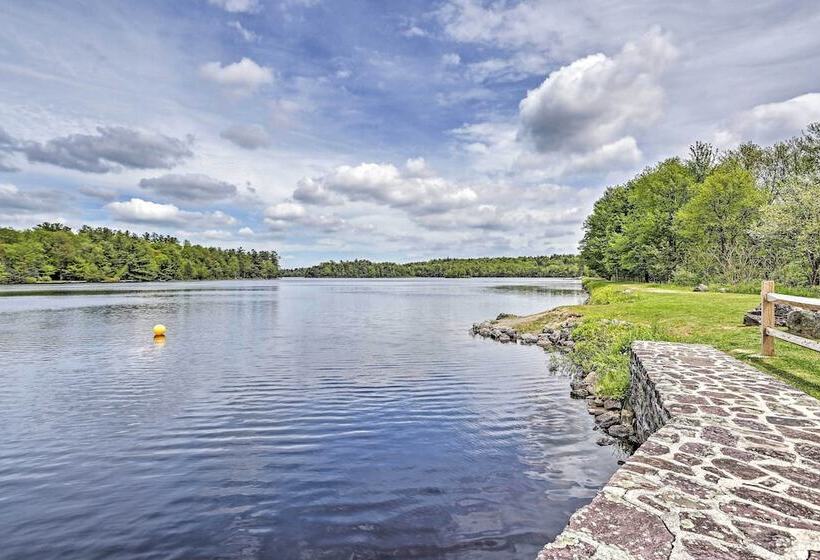 Game Room & Fire Pit: Chic Pocono Pines Home!