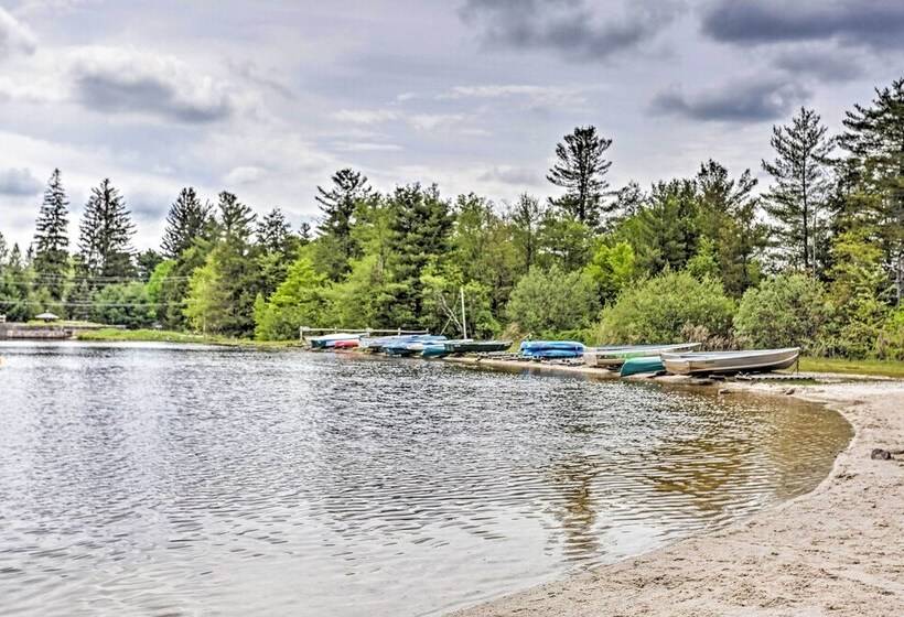 Game Room & Fire Pit: Chic Pocono Pines Home!