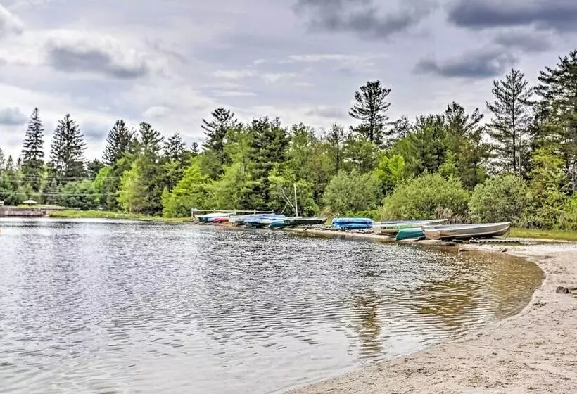 Game Room & Fire Pit: Chic Pocono Pines Home!