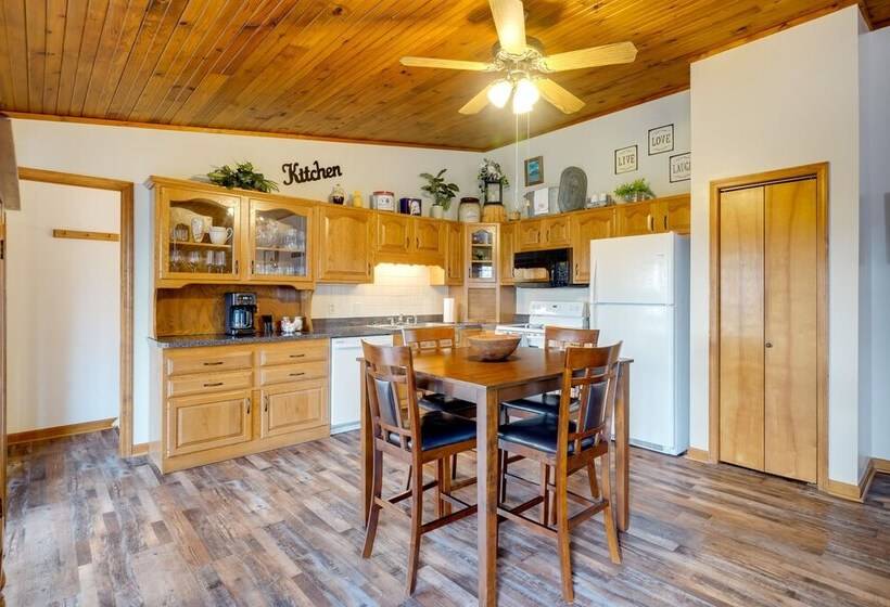 Cozy Belgrade Cottage W/ Wood Burning Stove!