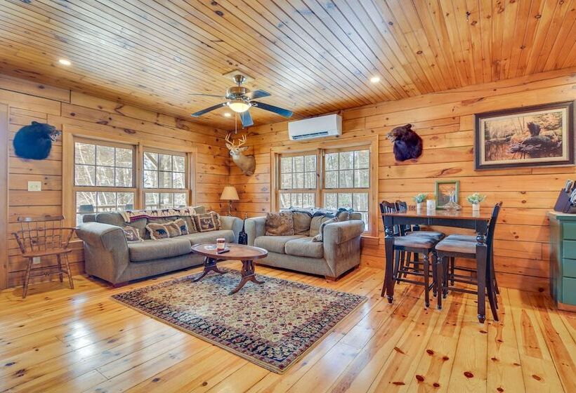 Private Bethel Cabin W/ Covered Deck: 5 Mi To Town
