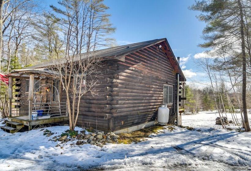 Private Bethel Cabin W/ Covered Deck: 5 Mi To Town