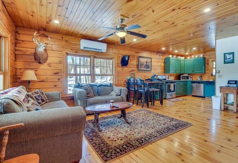 Private Bethel Cabin W/ Covered Deck: 5 Mi To Town