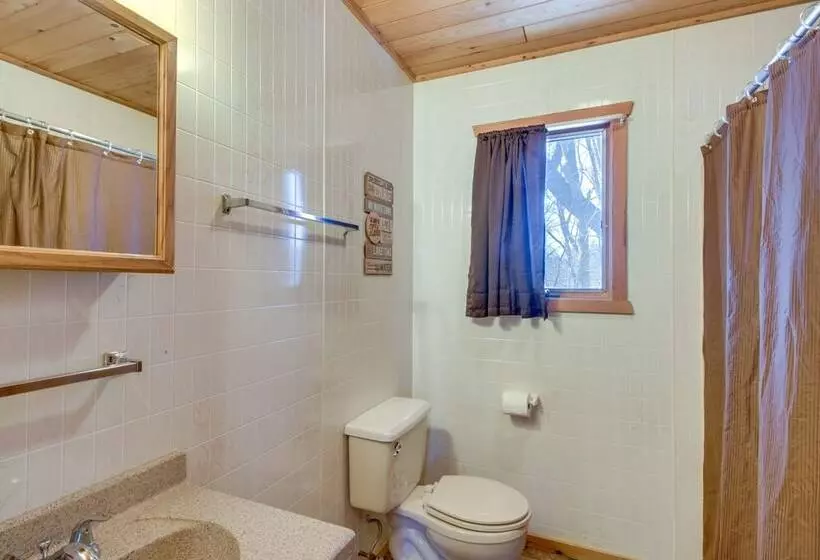 Serene Park Rapids Cabin: Fire Pit, Lake Access!