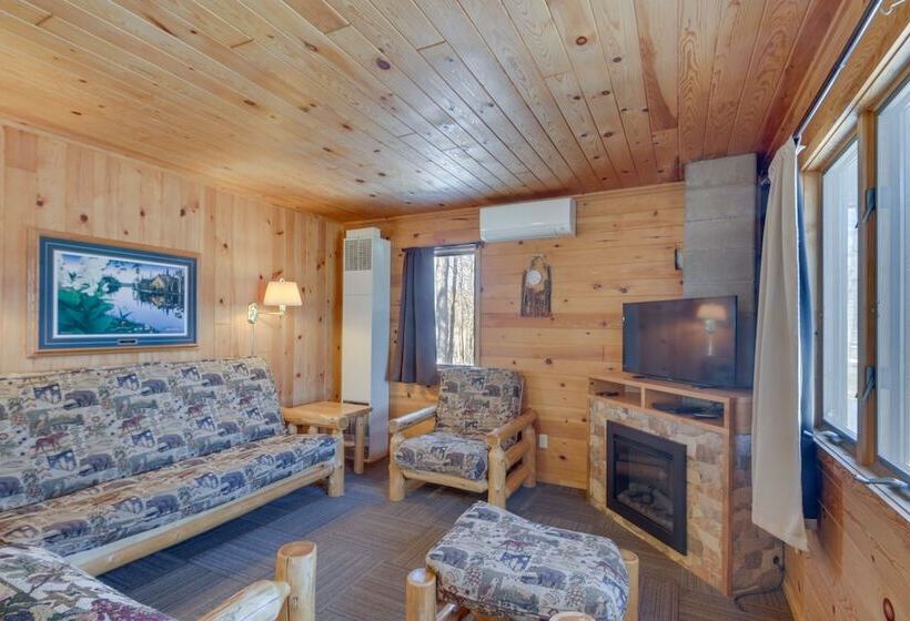 Serene Park Rapids Cabin: Fire Pit, Lake Access!