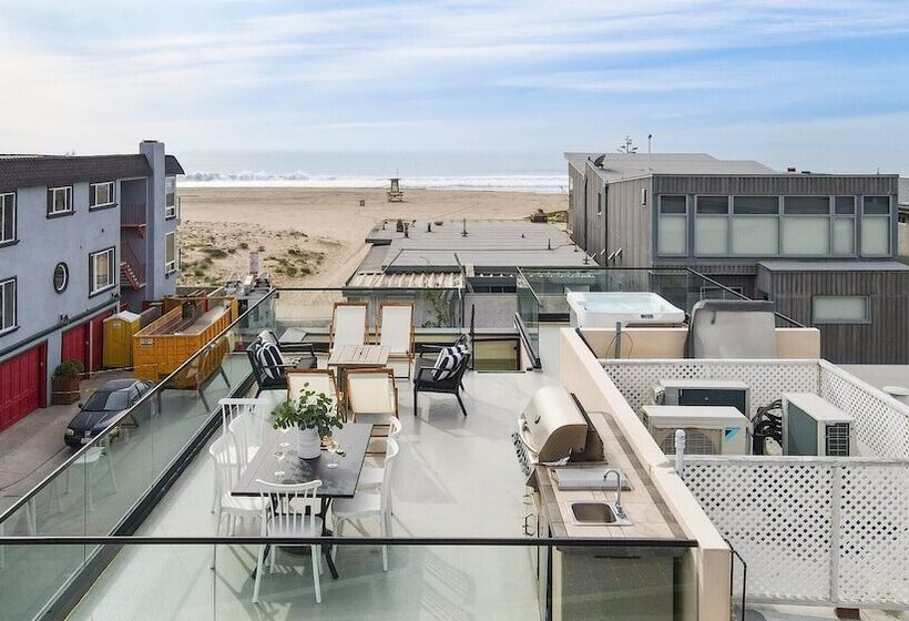 Velvet Sand I By Avantstay Steps To Newport Beach Private Rooftop W/ Outdoor Kitchen & Hot Tub!
