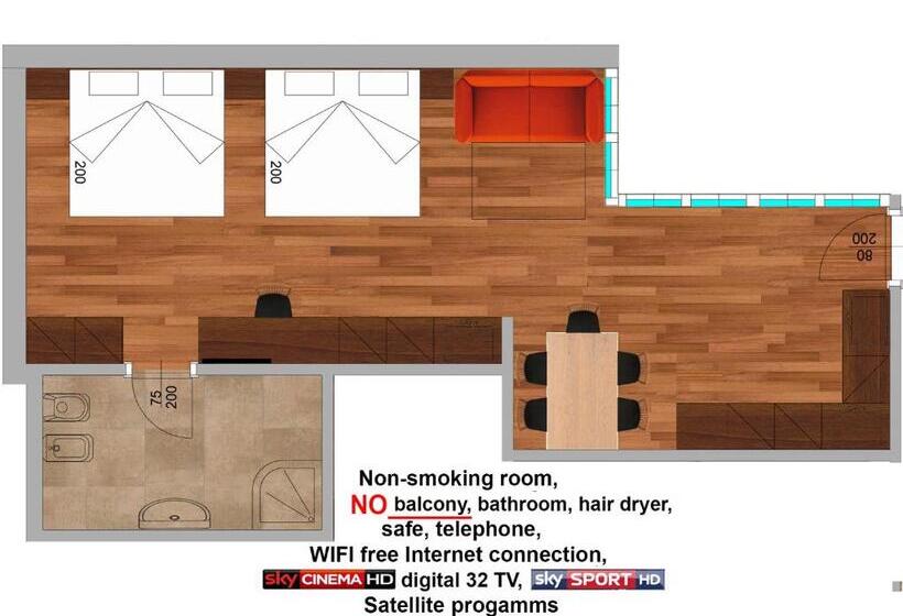 酒店 Comfort Erica Dolomiti Val D Adige
