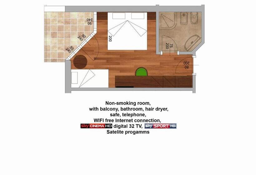 酒店 Comfort Erica Dolomiti Val D Adige