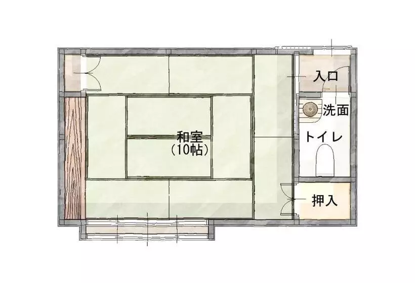 Hotelli Super Hydrogen Rich Spa Yado Kanzan