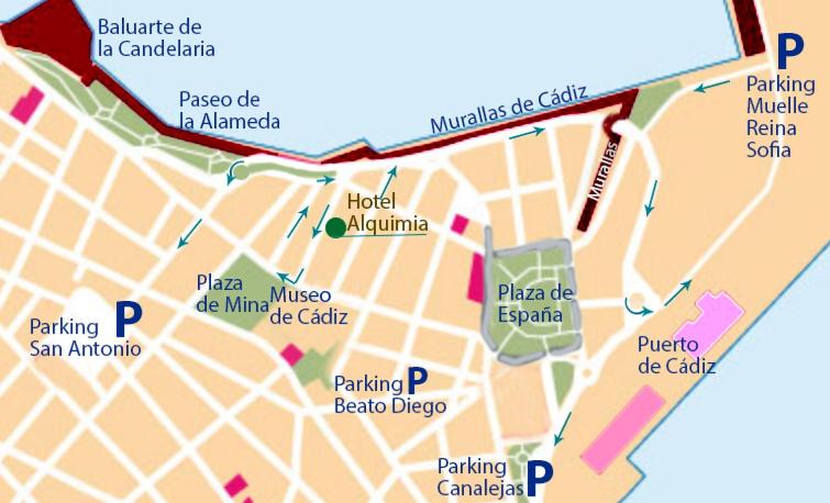 هتل Alquimia Cadiz