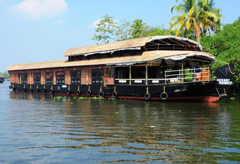 ホテル Sreekrishna Houseboat Vaccinated Staff