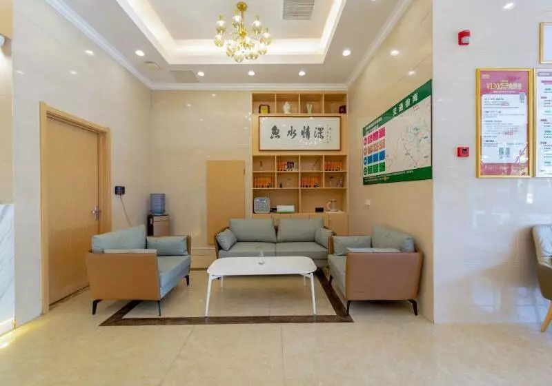 Hotelli Greentree Inn Jiaxing Zhonghuan South Road Zhonggang City Express