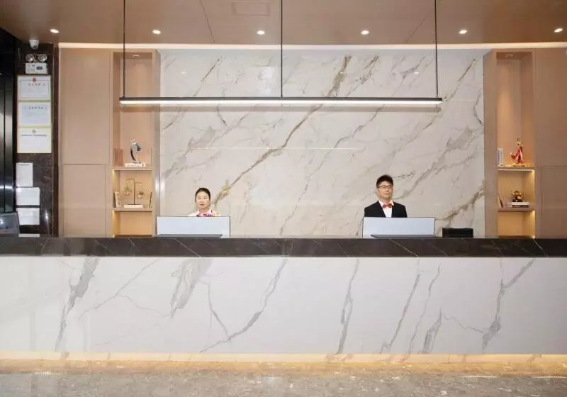 Hotelli Greentree Inn Anhui Hefei South Highspeed Rail Station Fanhua Avenue Haiheng Express