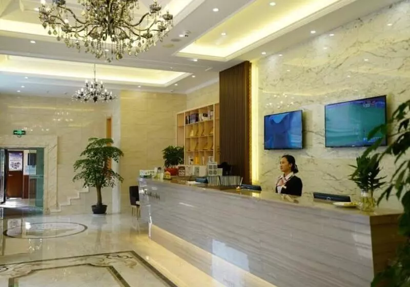 Hotelli Greentree Inn Jiangsu Wuxi Jiangyin North Huancheng Road Walking Street Express