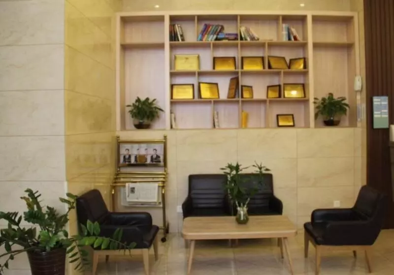 Hotelli Greentree Inn Jiangsu Wuxi Jiangyin North Huancheng Road Walking Street Express