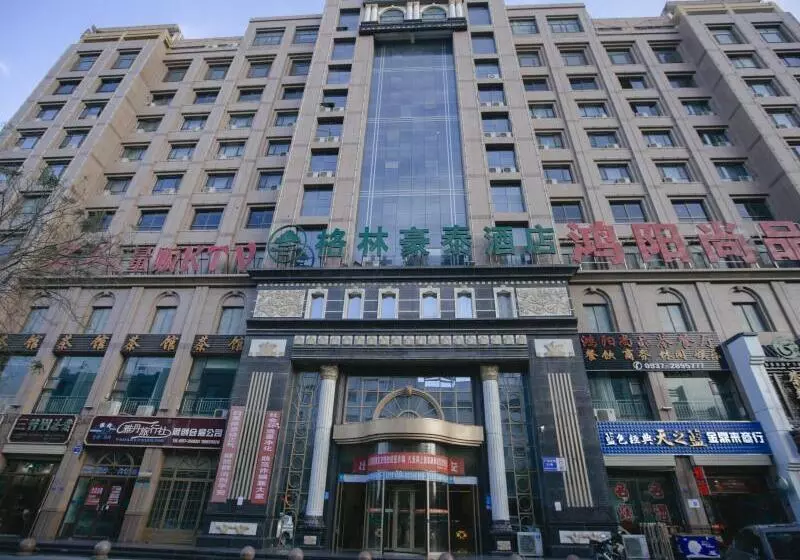 ホテル Greentree Inn Jiuquan Century Plaza
