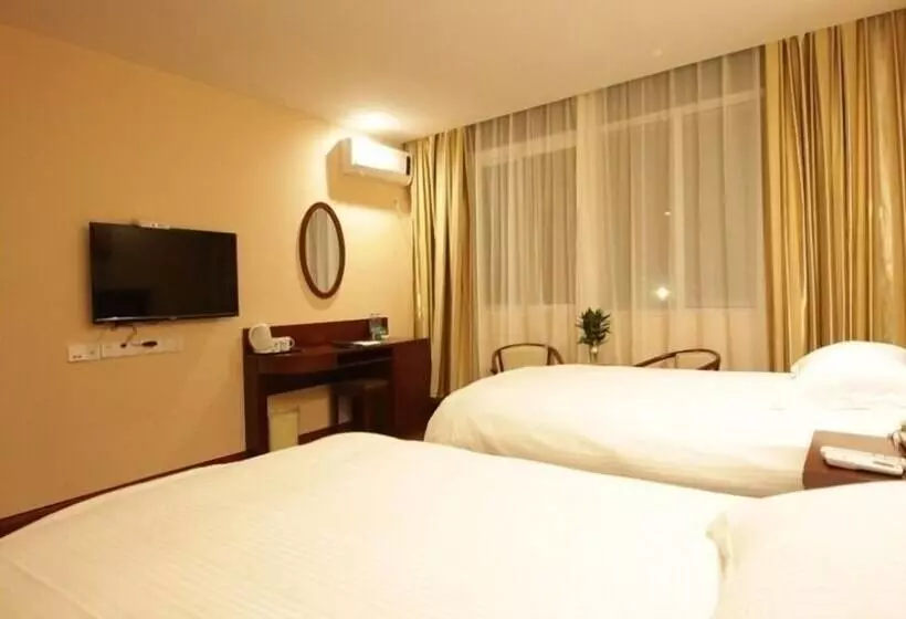 ホテル Greentree Inn Yangzhou West Kaifa Road Baolong Square Express
