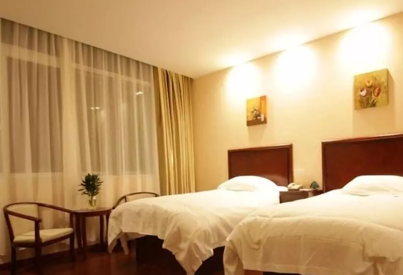 ホテル Greentree Inn Yangzhou West Kaifa Road Baolong Square Express