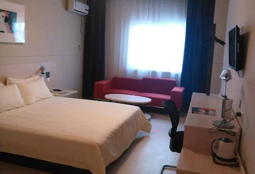 Hotelli Jinjiang Inn Baotou Train Station Banch