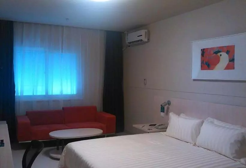 Hotelli Jinjiang Inn Baotou Train Station Banch