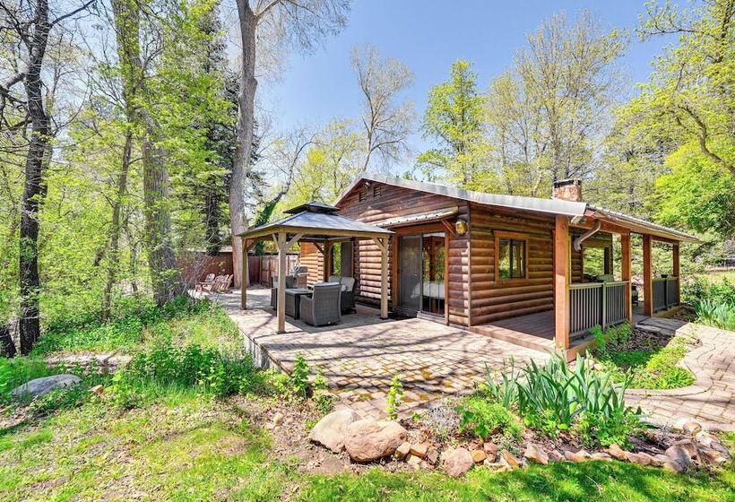 Creekside Cabin Retreat W/ Private Deck In Payson
