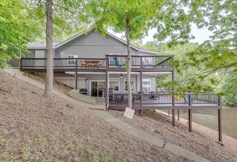 Views & Private Dock: Lake Of The Ozarks Retreat!