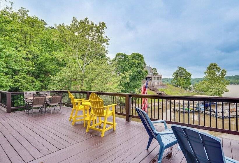 Views & Private Dock: Lake Of The Ozarks Retreat!