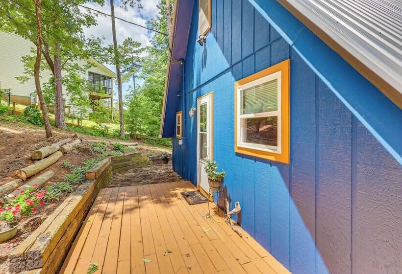 Lakefront Sparta Cabin W/ Private Beach & Dock!