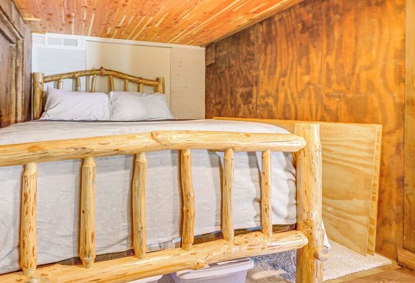 Lakefront Sparta Cabin W/ Private Beach & Dock!