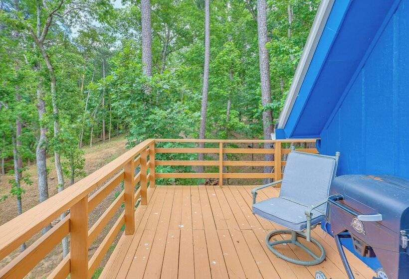 Lakefront Sparta Cabin W/ Private Beach & Dock!