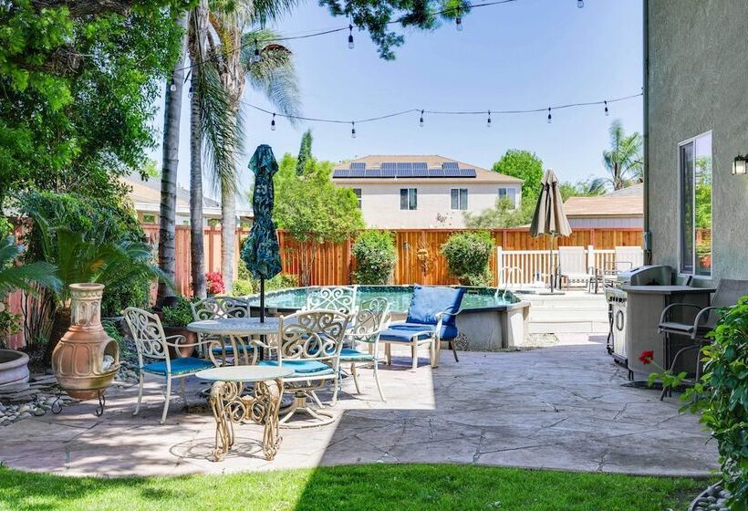 Pet Friendly Stockton Home W/ Private Pool & Grill