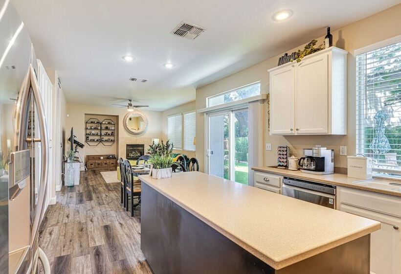 Pet Friendly Stockton Home W/ Private Pool & Grill