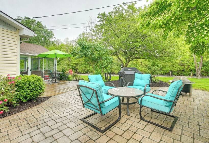 Thornville Home W/ Boat Dock: On The Lake!