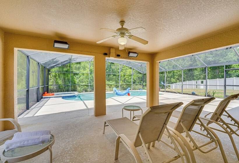 Vacation Home W/ Private Pool ~ 11 Mi To Disney!