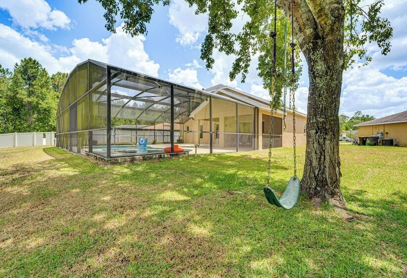 Vacation Home W/ Private Pool ~ 11 Mi To Disney!