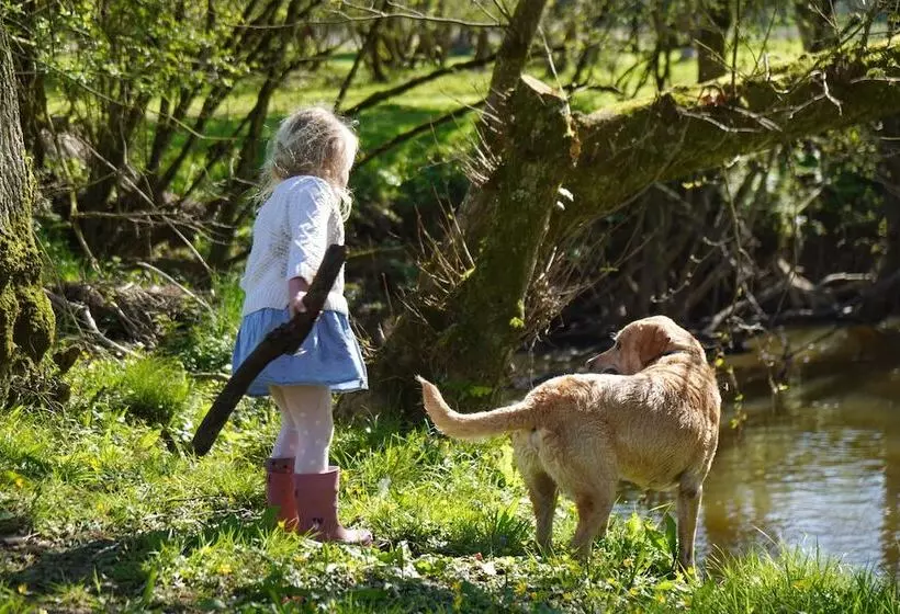 Family Friendly Rural Riverside 5 Bed Cottage