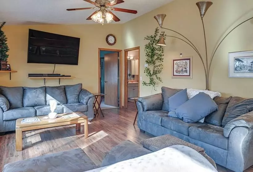 Lake Wissota Home W/ Private Dock + Fire Pit!