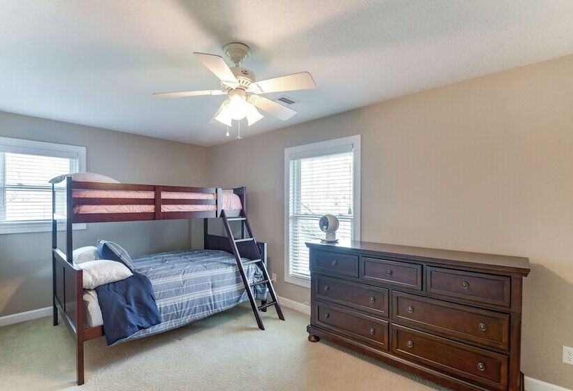 Rock Island Home W/ Private Yard & Fire Pit Table!